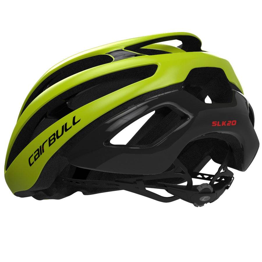 Casco Aerodinámico Para Ciclismo De Ruta. Color Amarillo, Talla L - Image 3