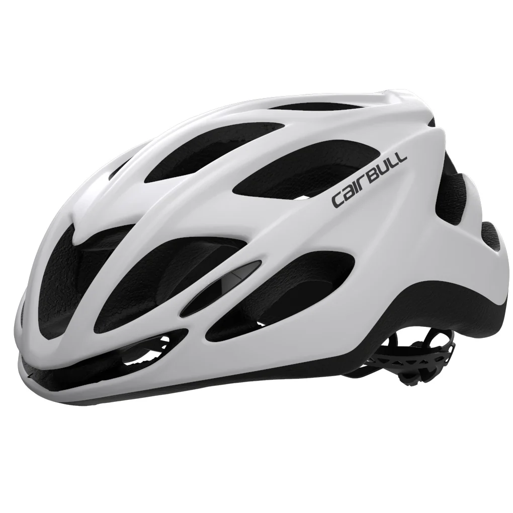 Casco Con Luz Trasera (Recargable) Para Ciclismo De Ruta O Montaña. Color Blanco Mate, Talla M/L - Image 2