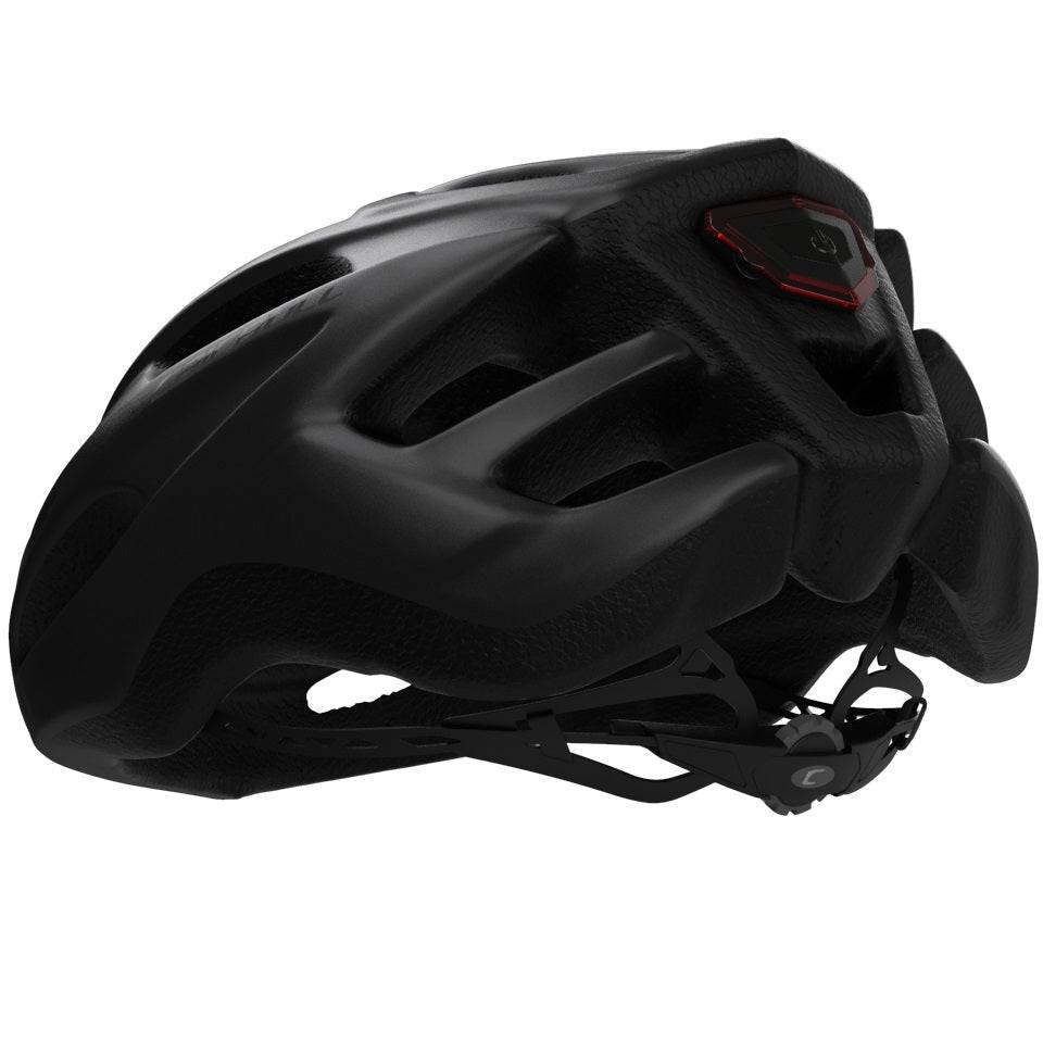 Casco Con Luz Trasera (Recargable) Para Ciclismo De Ruta O Montaña. Color Negro Mate, Talla M/L - Image 5