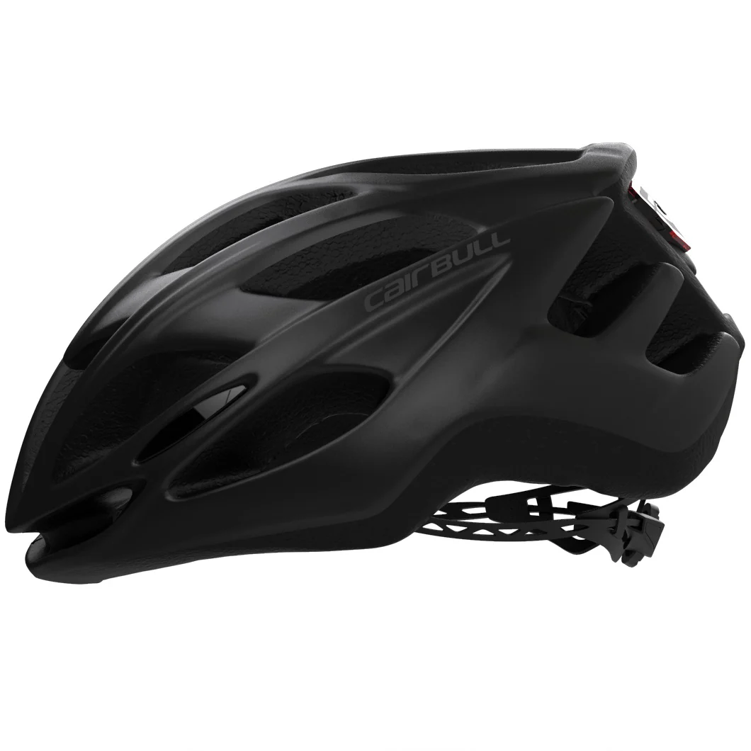 Casco Con Luz Trasera (Recargable) Para Ciclismo De Ruta O Montaña. Color Negro Mate, Talla M/L - Image 6