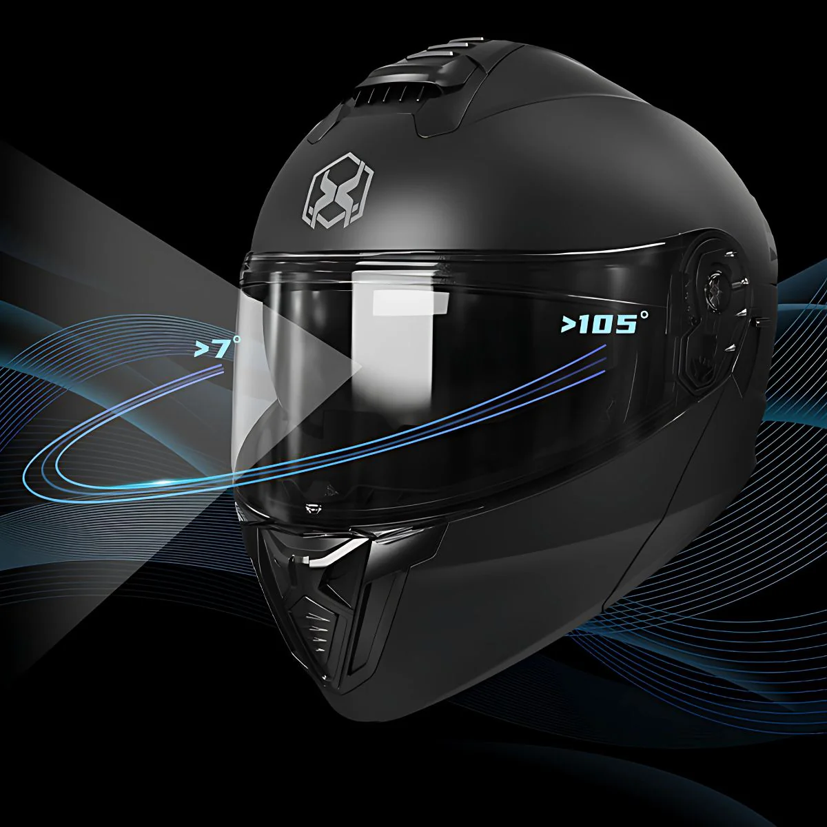 Casco De Moto Doble Visor 59-62 Cm. Casco Para Motocicletas. - Image 4