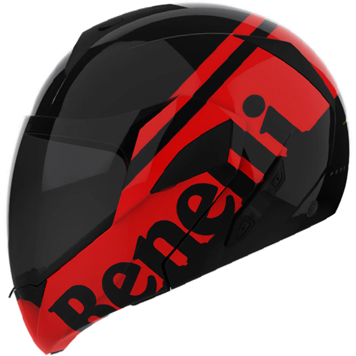 Casco FV-05 Benelli Modular Negro-Rojo Talla L - Image 3