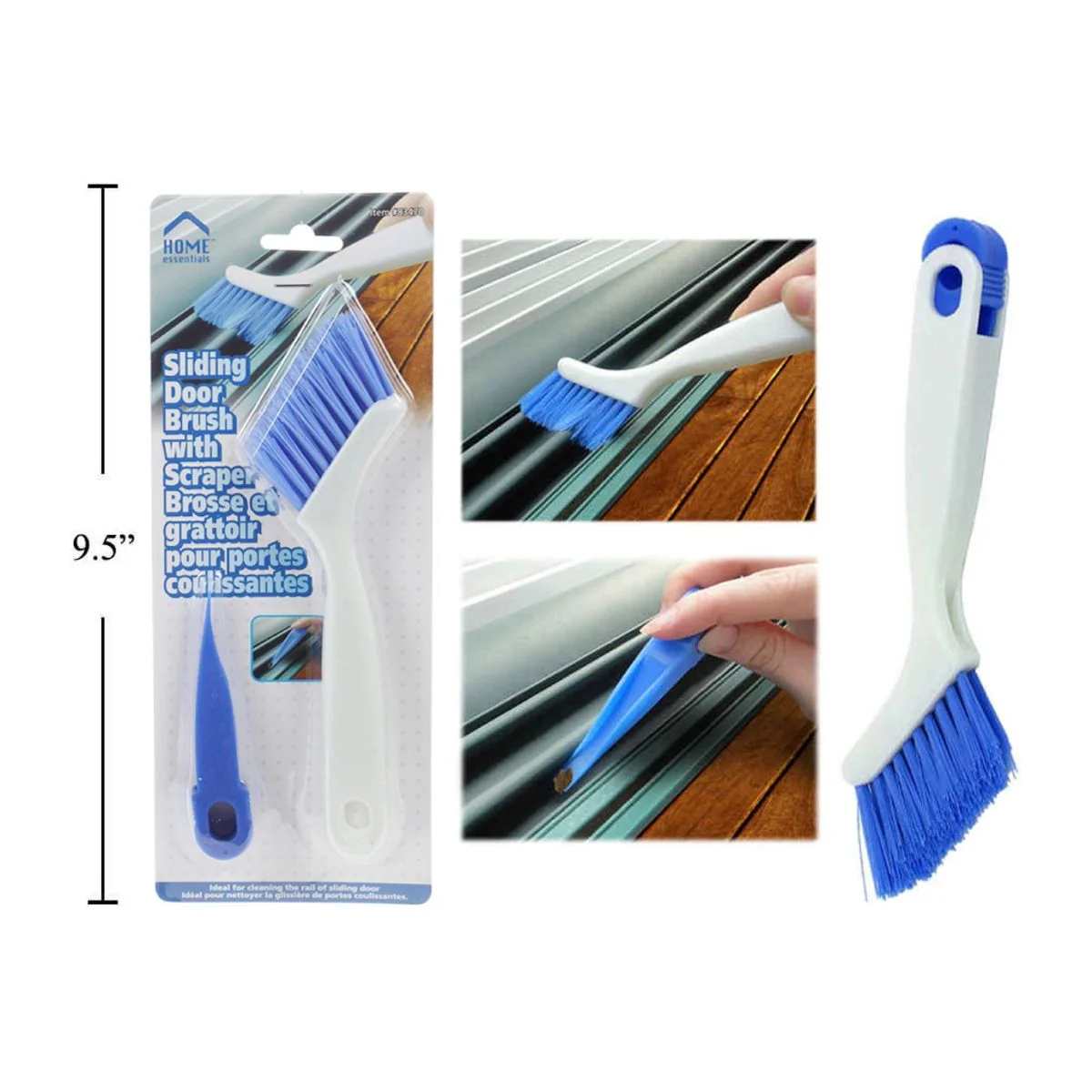 Cepillo Para Puerta Corrediza Con Raspador - Image 3