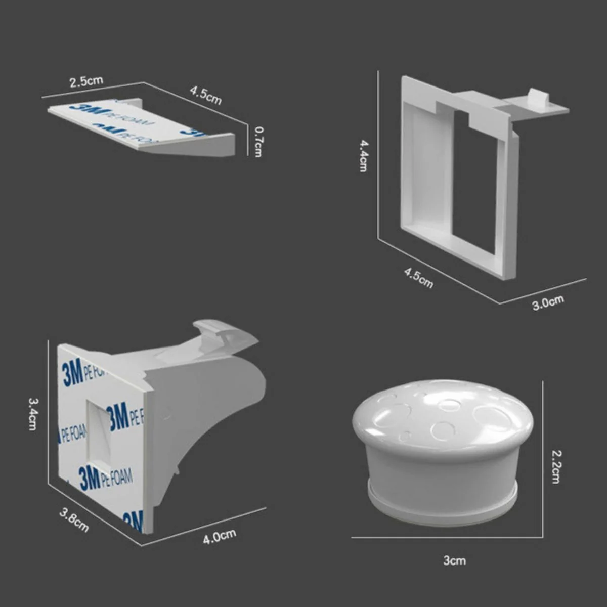 Cerradura De Seguridad Magnética Invisible Para Muebles Y Gabinetes. Protección De Niños (Set De 4 Cerraduras). - Image 6