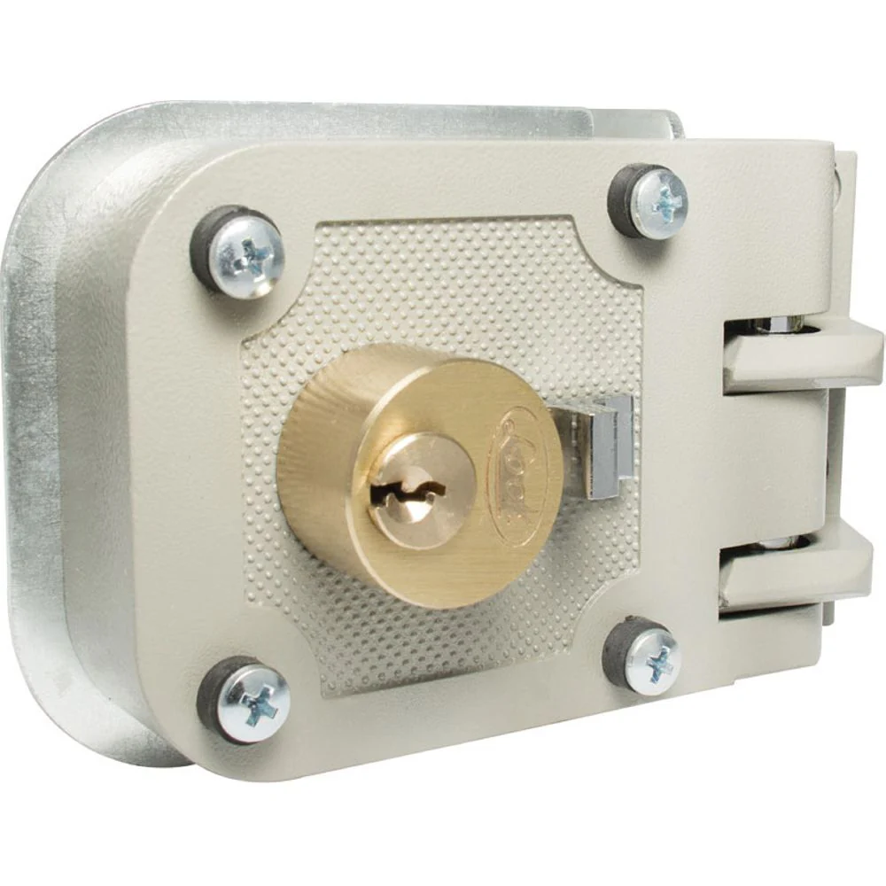 Cerradura De Sobreponer Garra De Tigre Derecha Para Puerta Corrediza Lock - Image 2