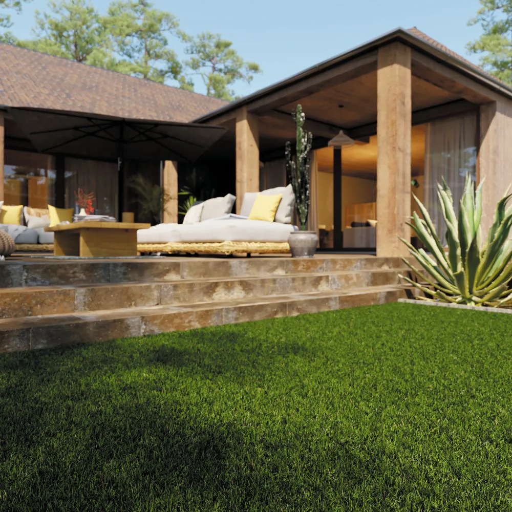 Césped Grama Artificial 20 Mm 3/4" – Rollo 2 × 5 Mts | Uso Exterior | 5 Años Garantia | Resistente Al Cloro - Image 4