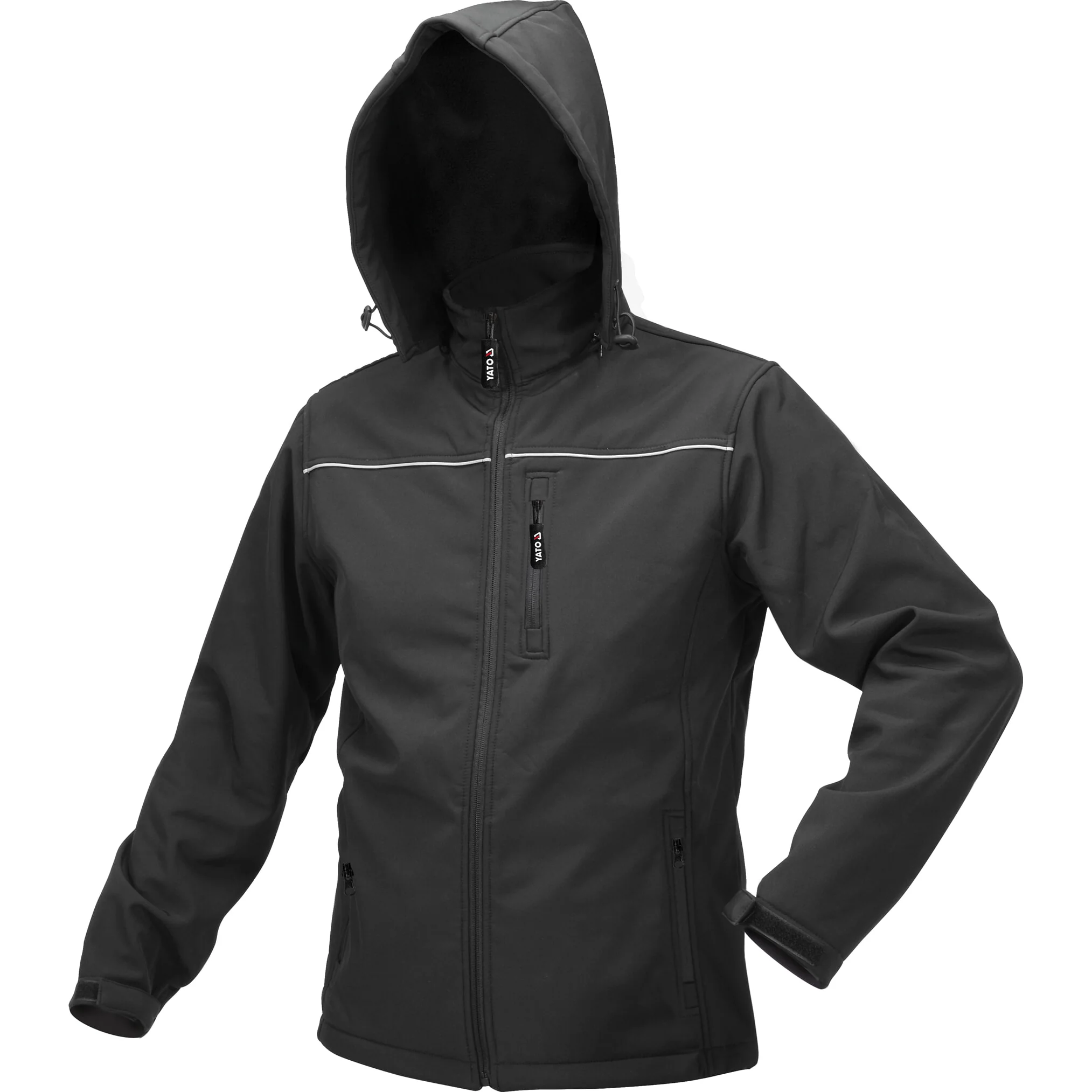 Chaqueta De Trabajo Softshell Impermeable Con Capucha - Image 10