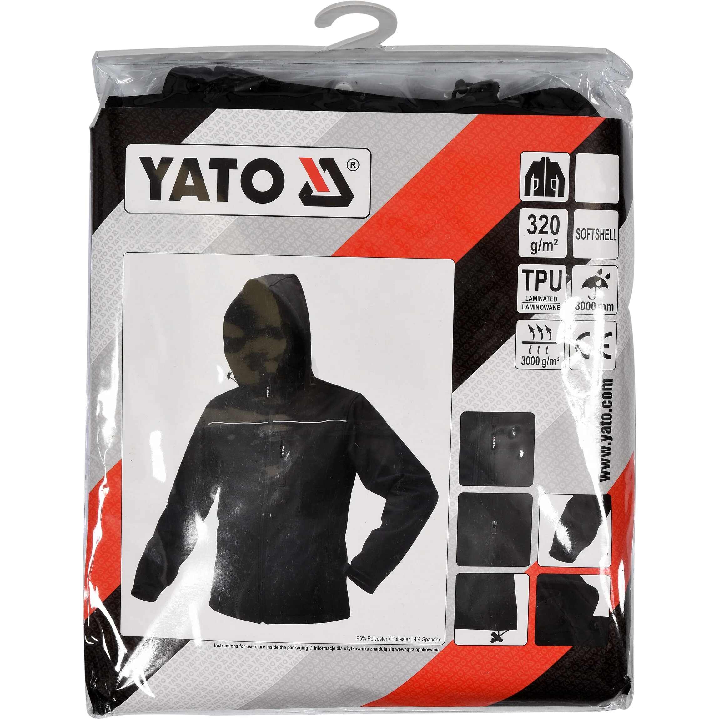 Chaqueta De Trabajo Softshell Impermeable Con Capucha - Image 6