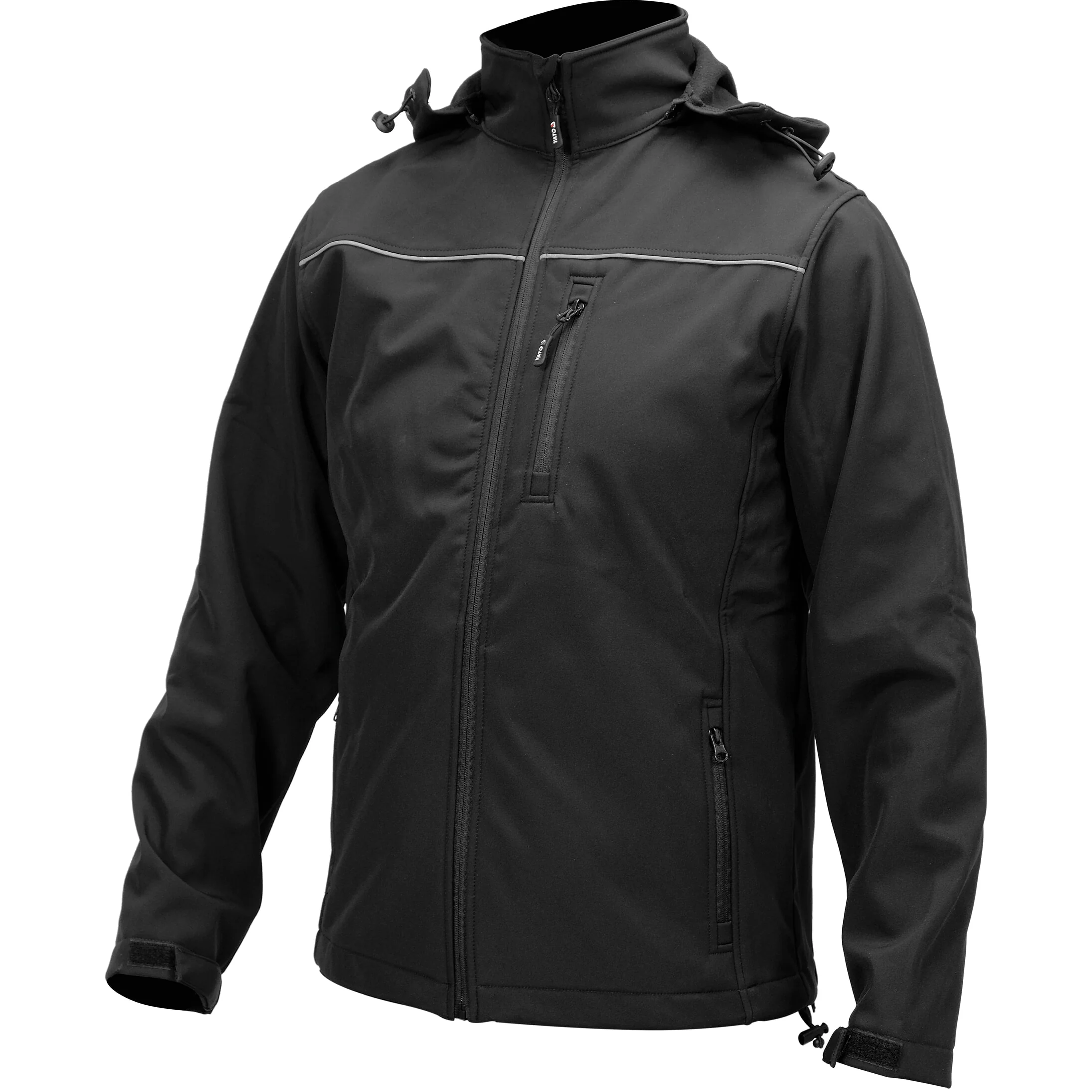 Chaqueta De Trabajo Softshell Impermeable Con Capucha - Image 8