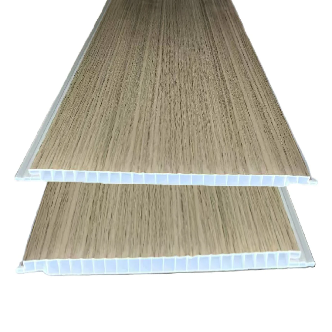 Cielo Raso PVC Techo Fresno Madera Panel 20Cm X 8Mm X 5.95M Resistente A Humedad Fácil Instalación Alta Durabilidad - Image 2