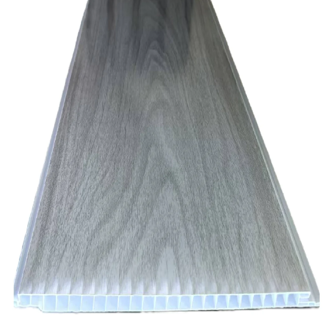 Cielo Raso PVC Techo Gris Madera Panel 20Cm X 8Mm X 5.95M Resistente A Humedad Fácil Instalación Alta Durabilidad - Image 3