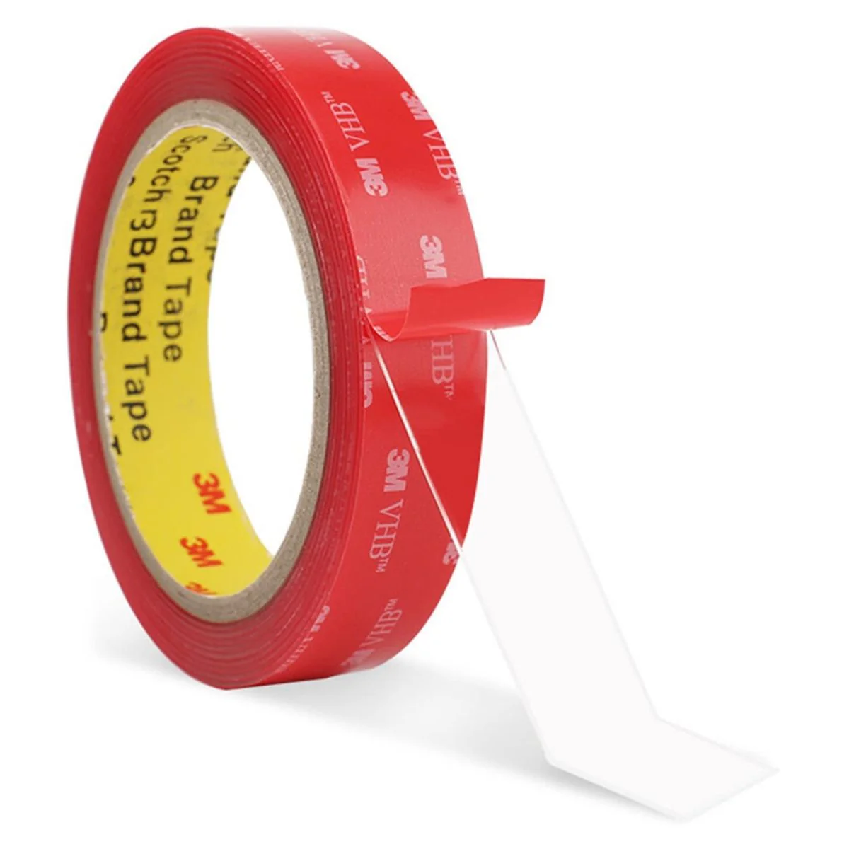 Cinta Doble Contacto 3M VHB Transparente. 3/4" 20 Mm X 3 Mts Waterproof. Tape. 1 Mm Espesor
