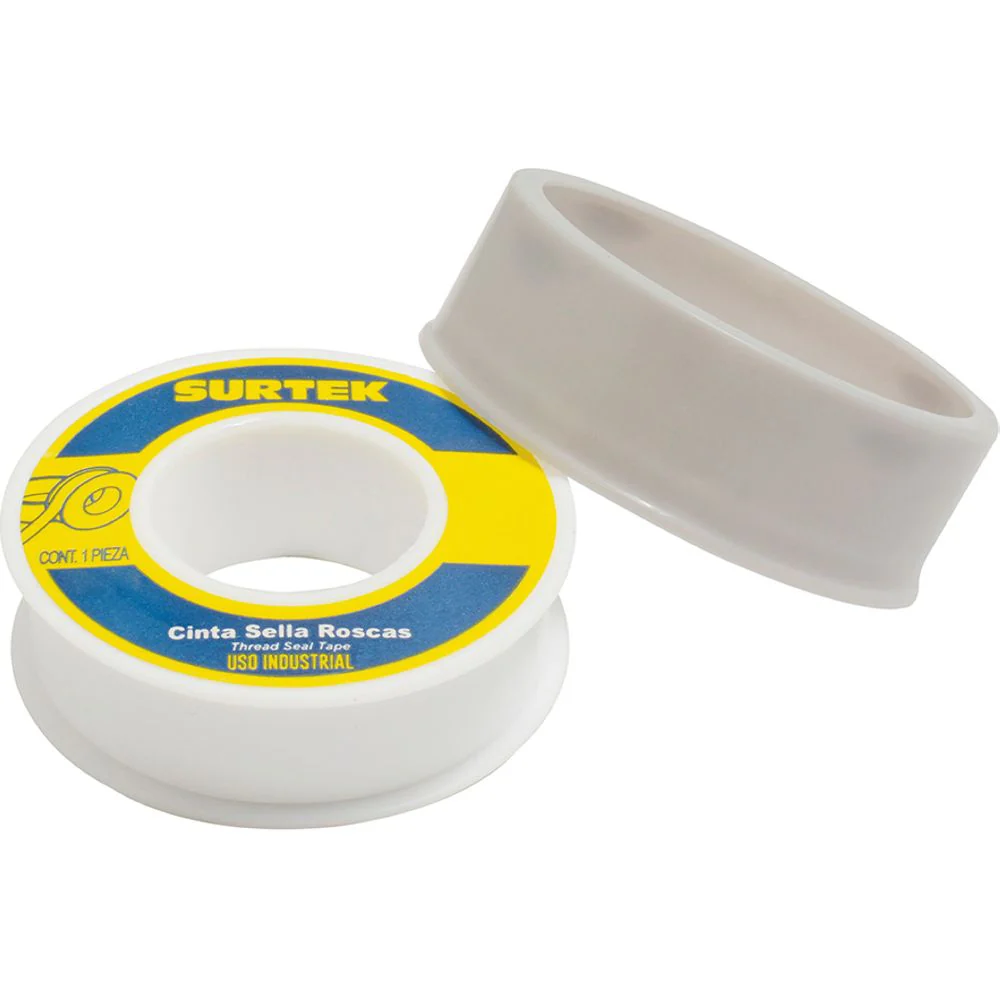Cinta Sella Roscas De Teflon 1" X 13M Uso Industrial Surtek - Image 2