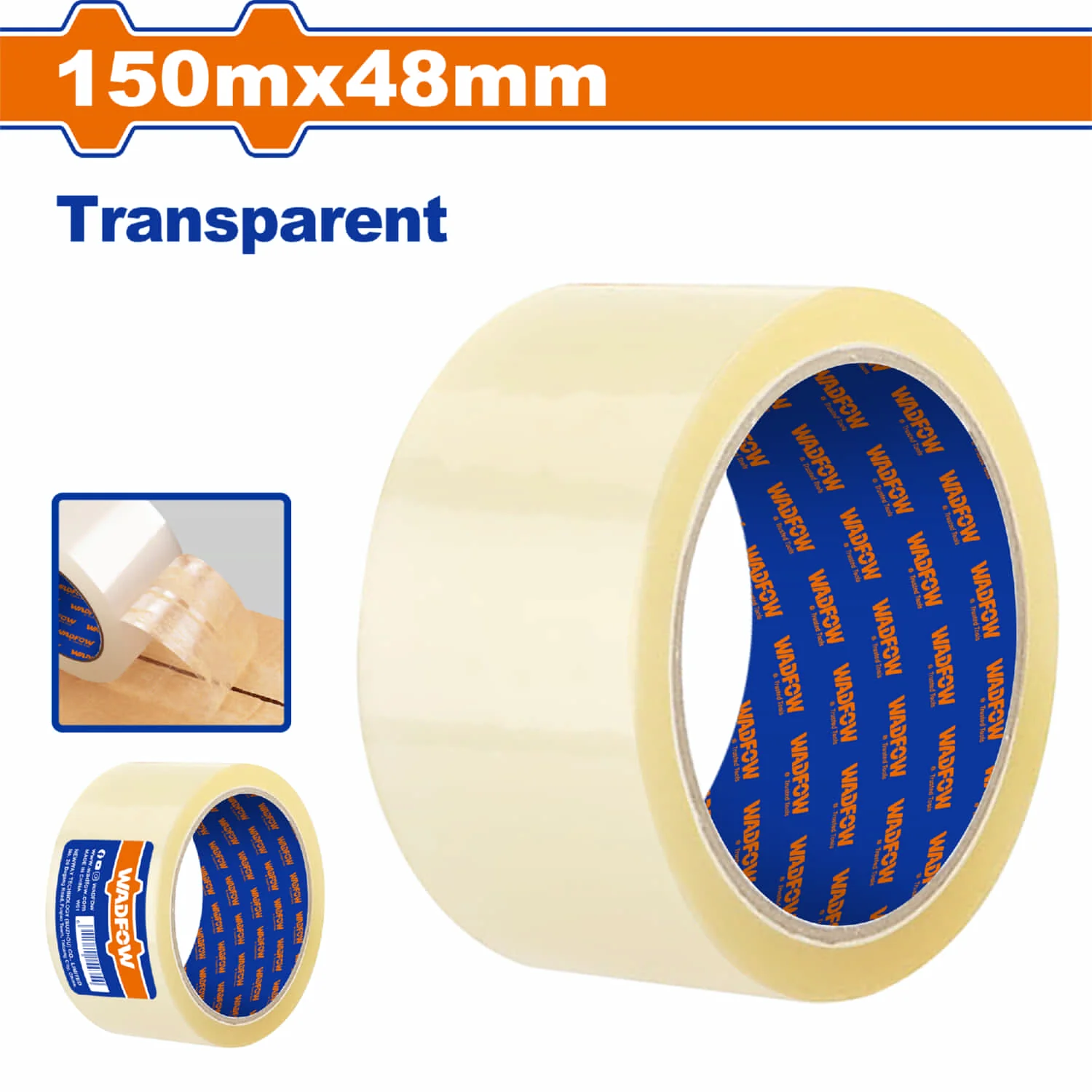 Cintas Adhesivas De Embalaje Transparente Esp: 0.045Mm. Ideal Para Sellar Cartón. Alta Viscosidad - Image 3