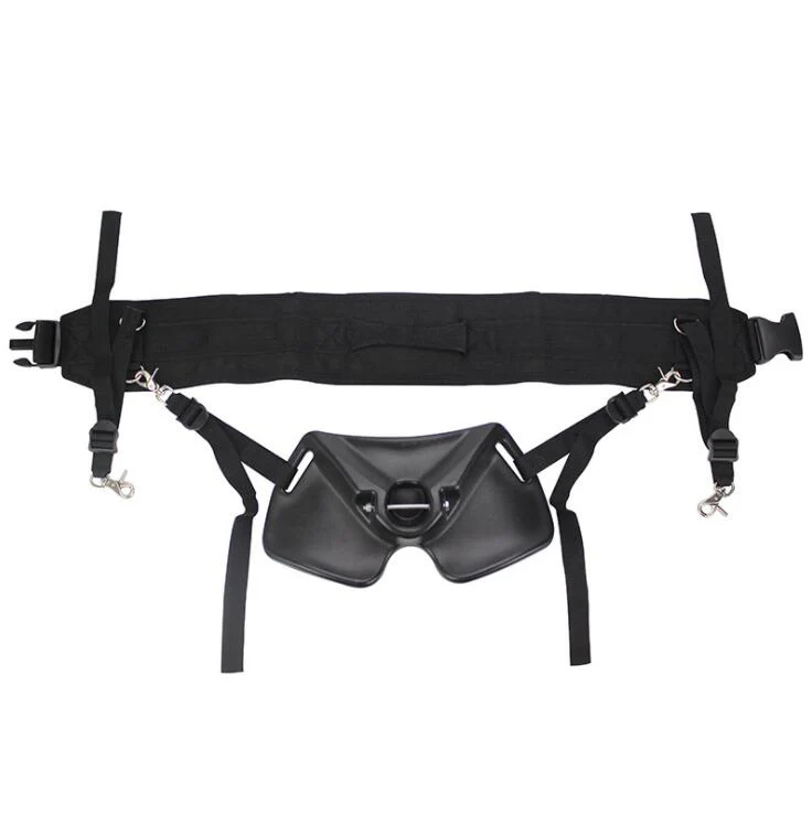 Cinturón Arnés Soporte De Caña Pesca NEGRO - Image 2