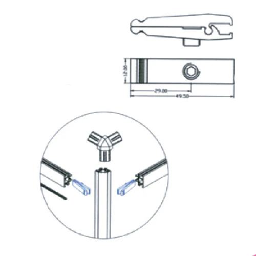 Clamp Para Perfiles C-A3310. - Image 5