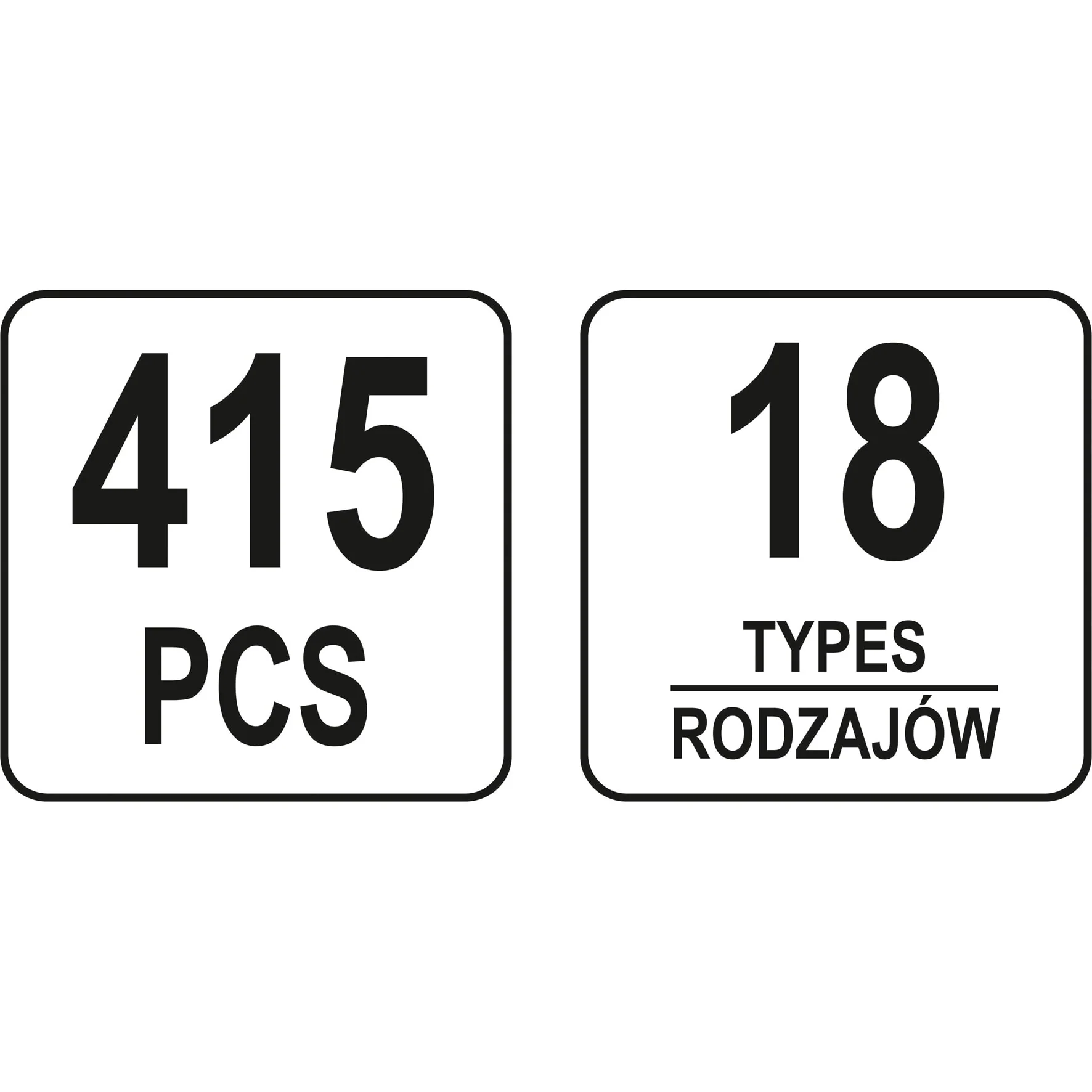 Clips De Retención A Presión Automóvil Remaches Plástico Sujetadores FORD 415PCS - Image 4