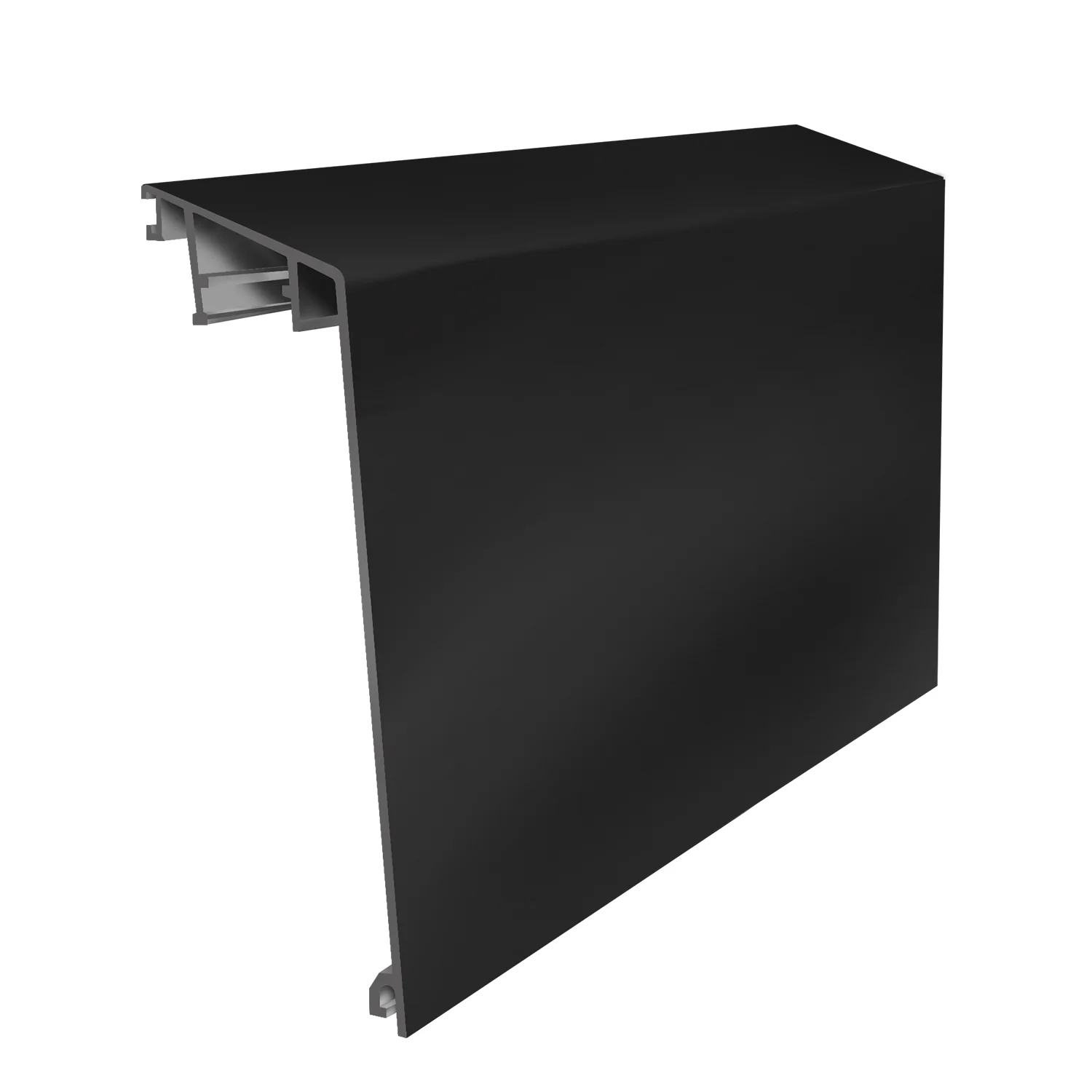Cobertor Para Bloque De Aluminio. Aluminio NEGRO. 5.8 Mt De Largo