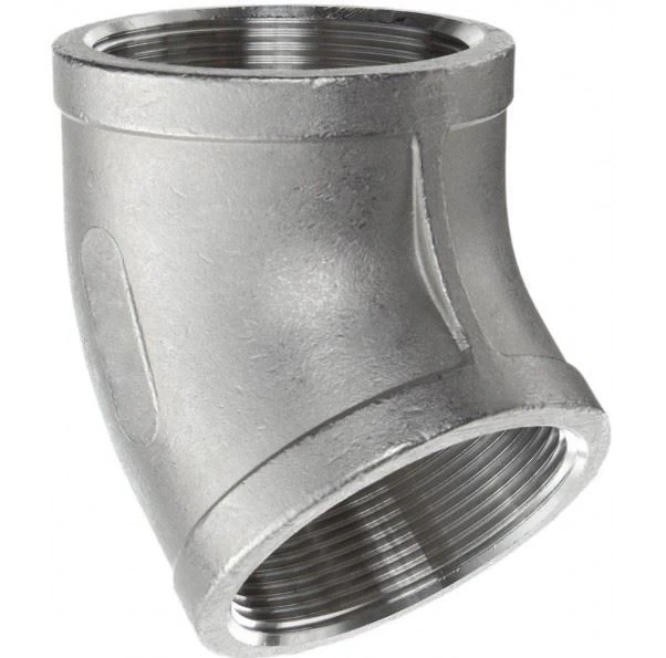 Codo 45° Roscado NPT #150 T-304. - Image 4