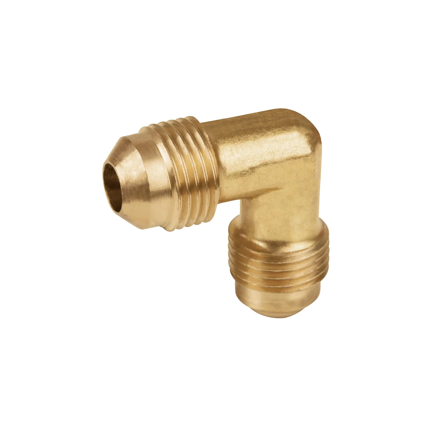 Codo Unión 90° 3/8" X 3/8" NPT De Latón. Conector Para Gas Y Plomería. - Image 2