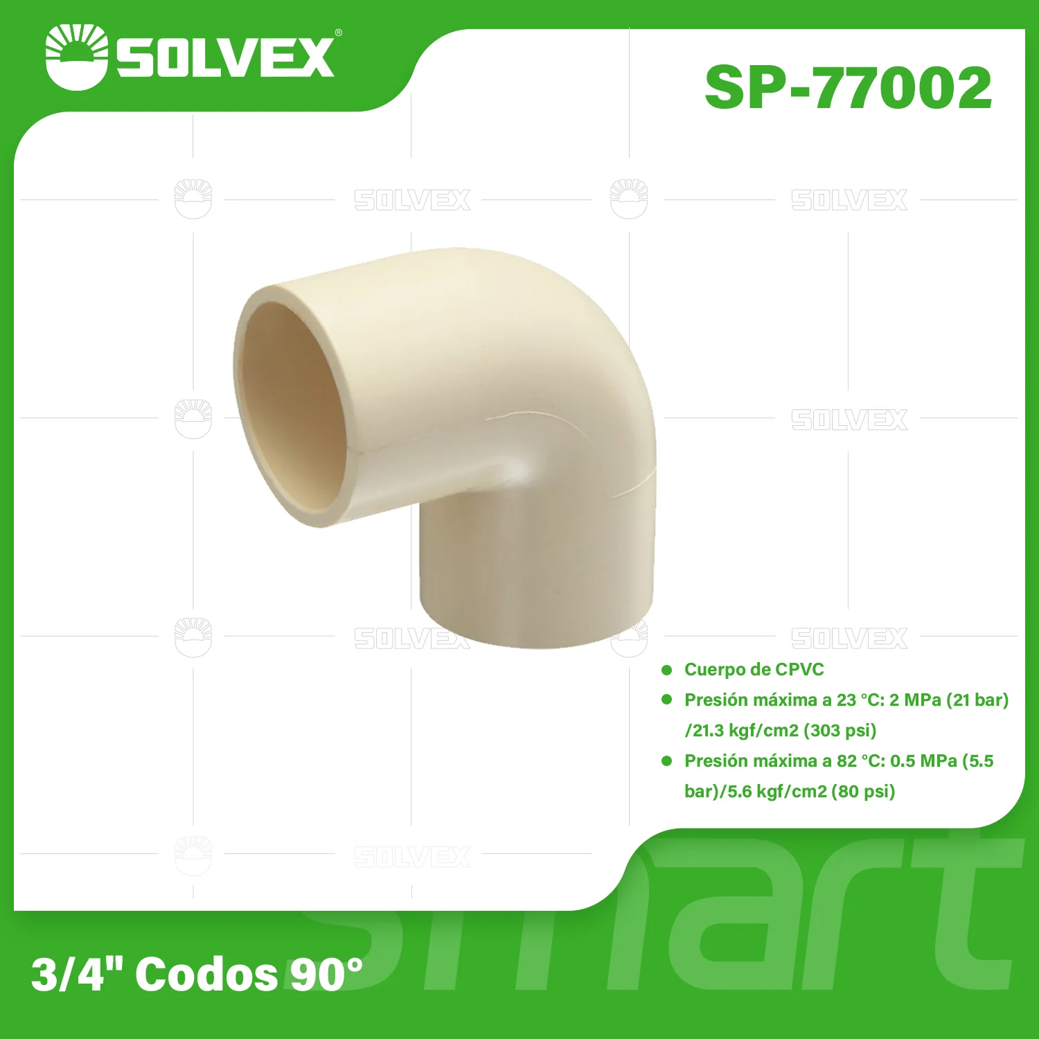 Codos CPVC 90°. Conectores Para Agua Caliente Y Fría. Unión Segura. - Image 3