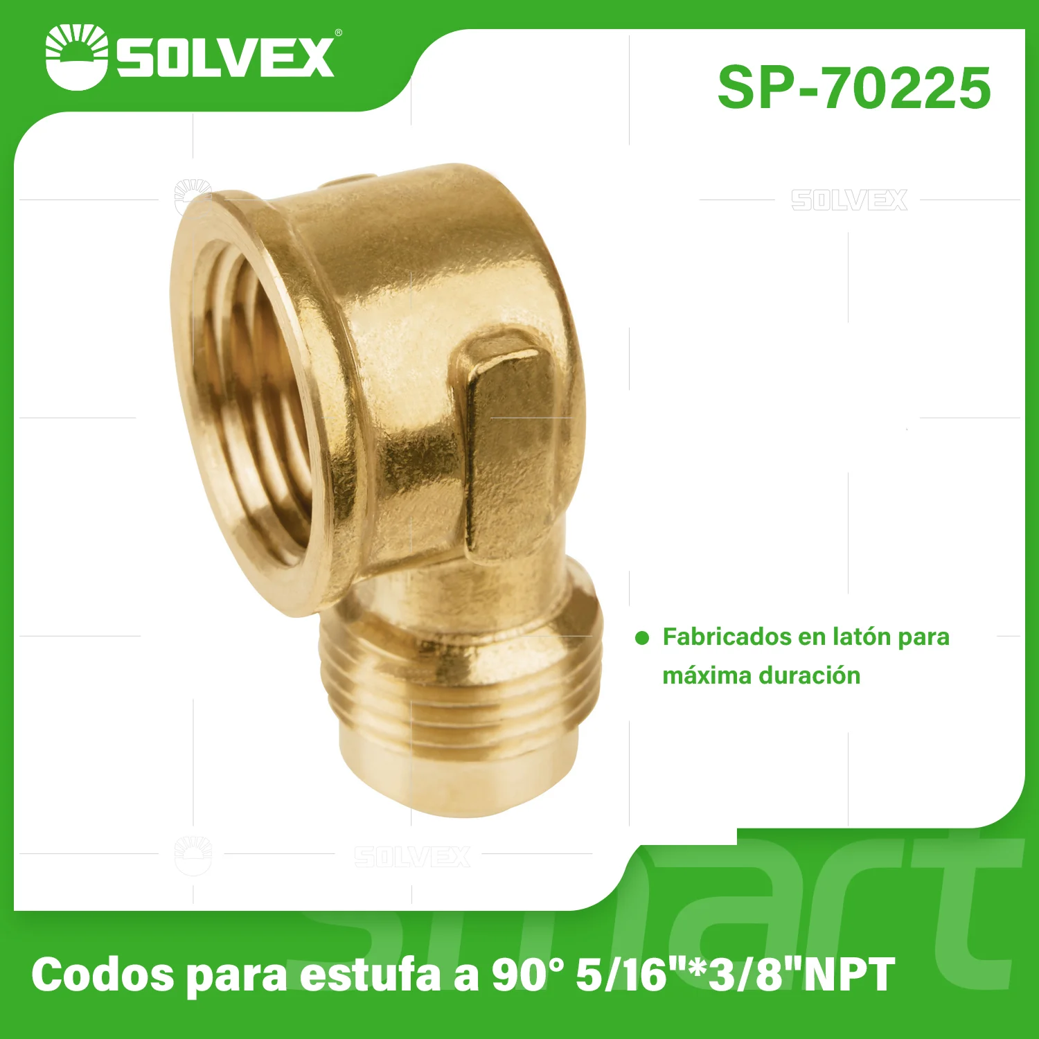 Codos Para Estufas De 90° NPT De Latón. Conectores Para Gas. - Image 2