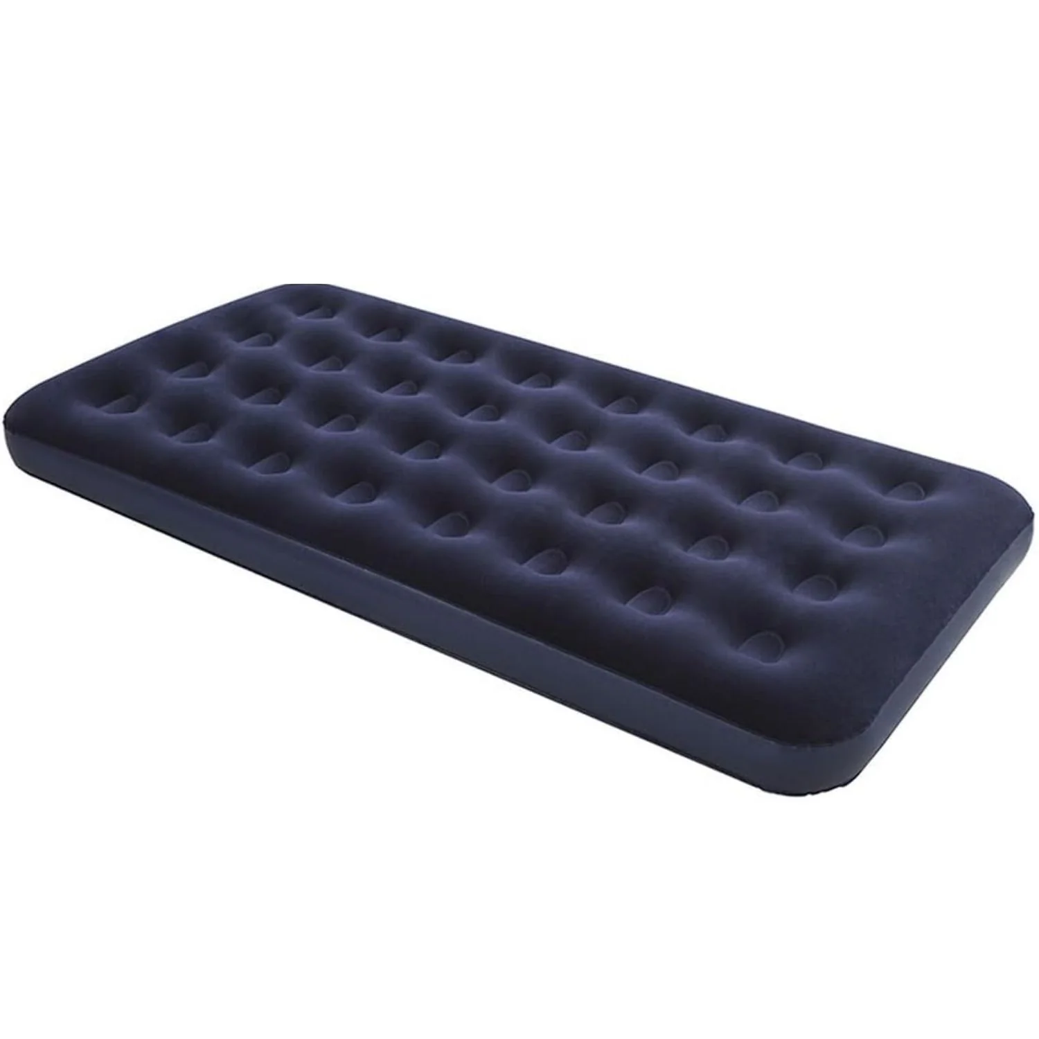 Colchón Inflable Individual 185X76x22cm PVC Flocado Con Válvula Ideal Camping, Playa Y Hogar. Colchoneta Inflable - Image 2