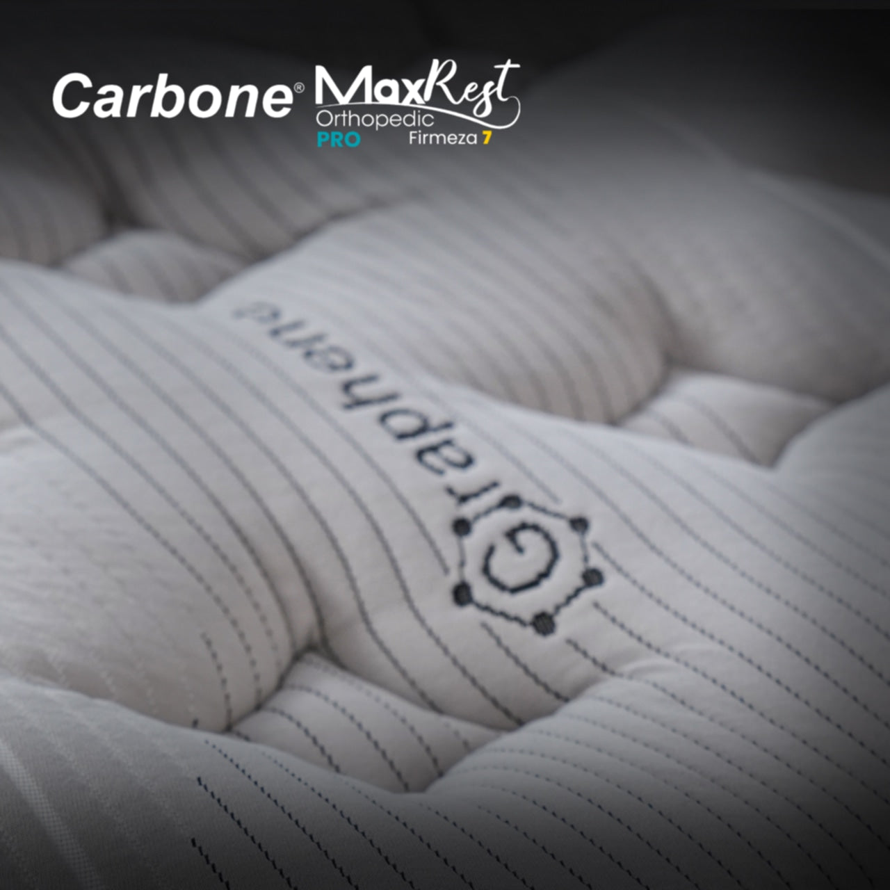 Colchones Ortopédicos Firmeza 7 Carbone Max Rest Empacados Al Vacío Pillow Top Colchón Calidad Hotelera Memory Foam Con Resortes 35Cm Espesor (13.7") - Image 6