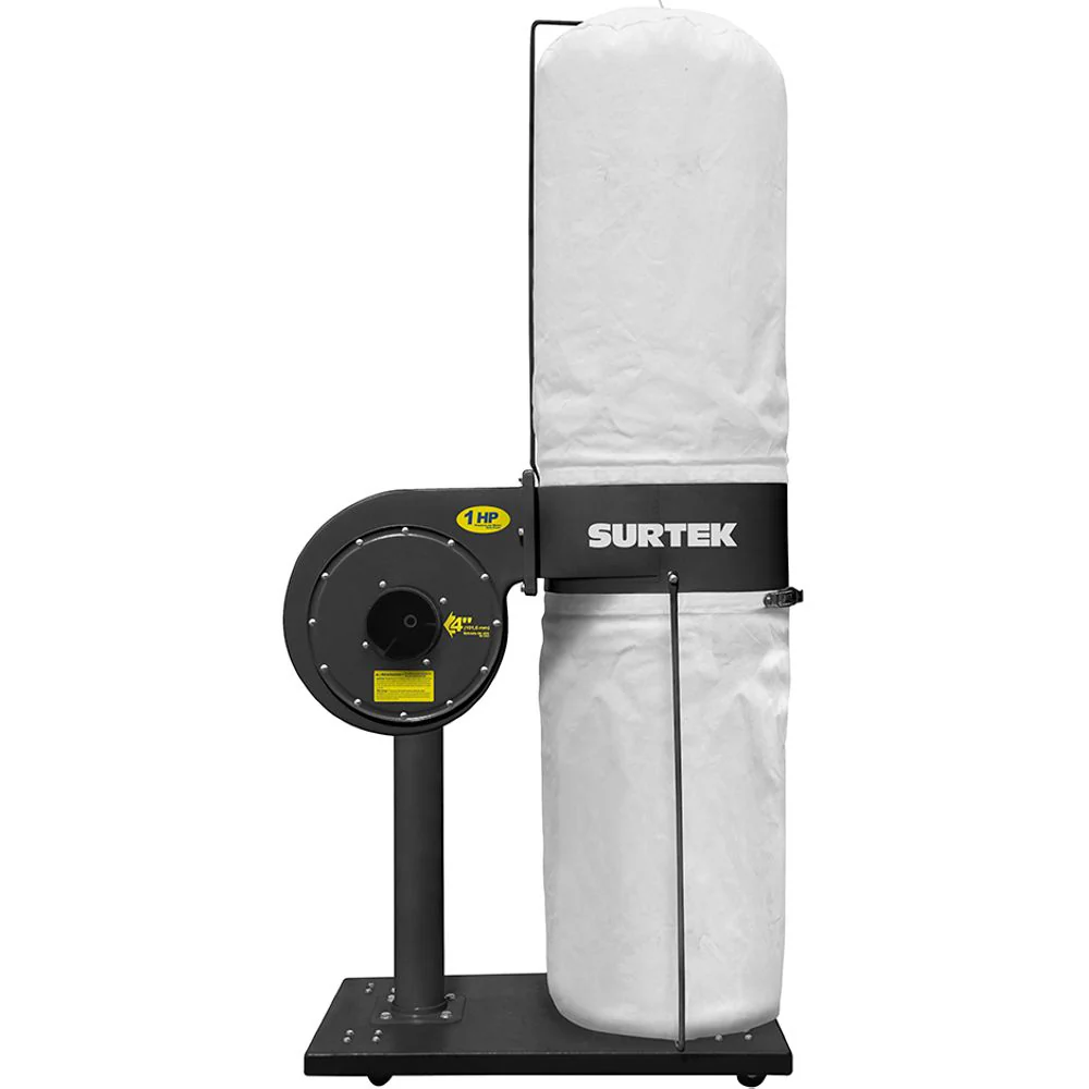 Recolector Aspirador Aserrin Colector Polvo 1HP 4" 1 Entrada Surtek - Image 2