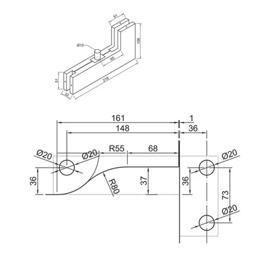 CONECTOR SUPERIOR EN L. - Image 2