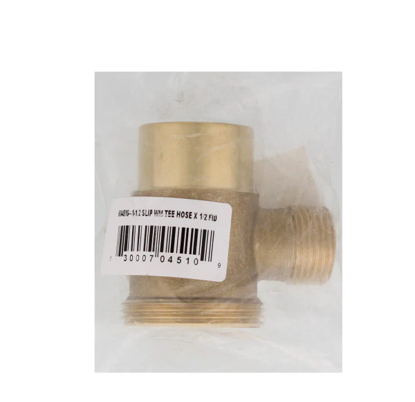 Conector Tee De 1-1/2" X  3/4" X 1/2" Deslizante Para Lavadoras - Image 3
