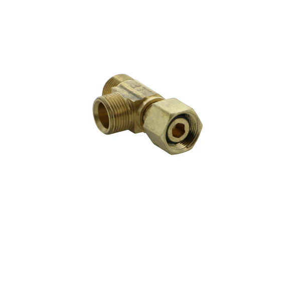 Conector Tipo T Hembra X Macho X Macho 3/8" X 3/8" X 3/8" Para Llaves De Ángulo - Image 2