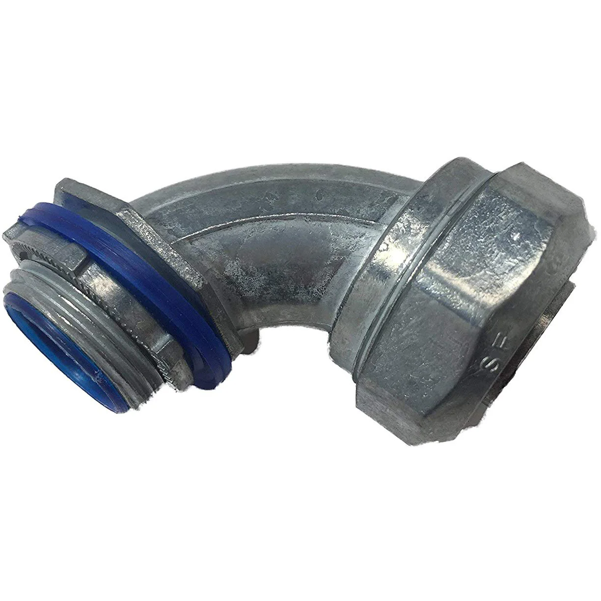 Conectores De 90 Para Tuberías Liquid Tight.  Material Zinc. - Image 3