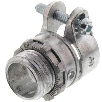 Conectores Rectos De Cajillas Metálicas - Tubería Greenfield.  Material Zinc. - Image 4