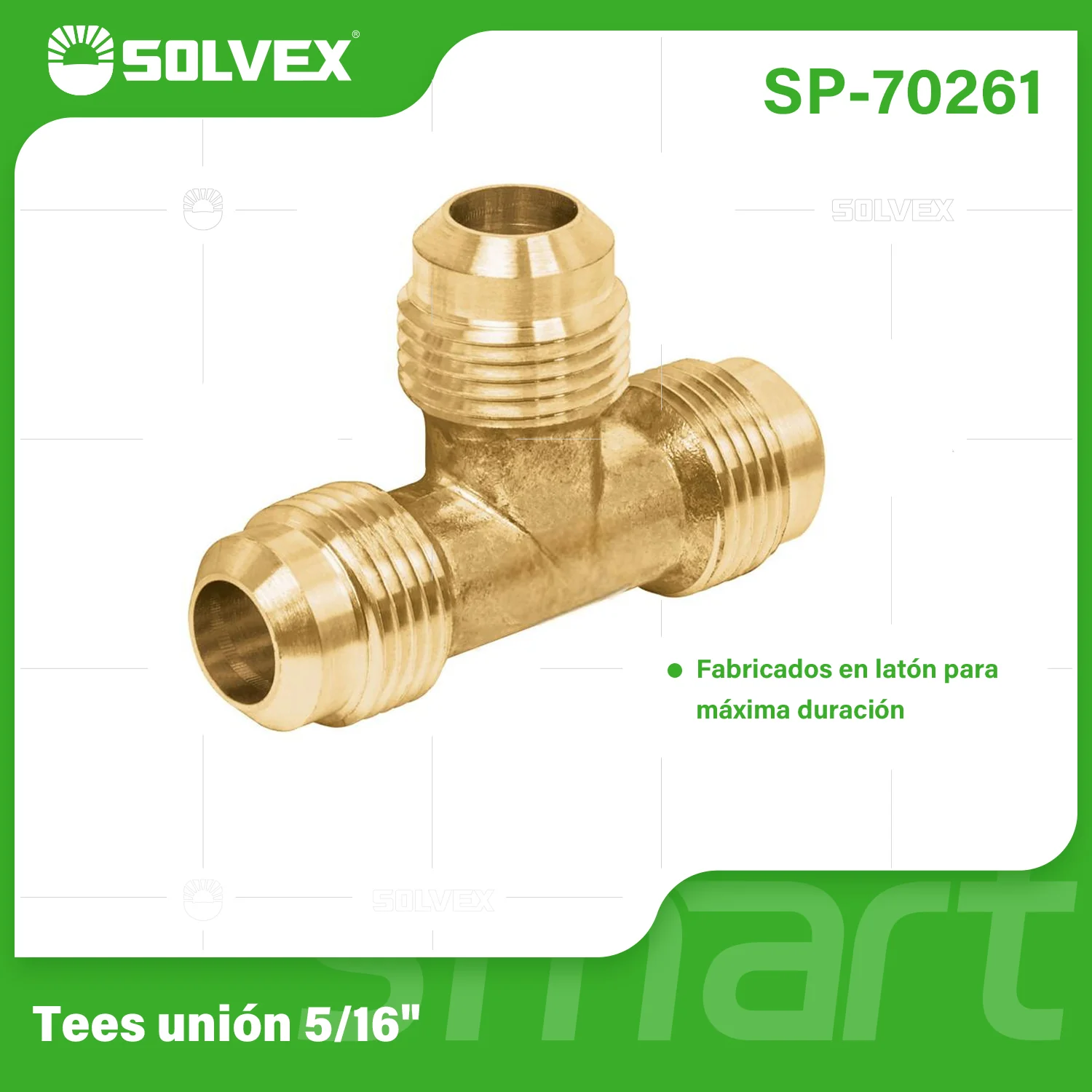 Conectores Tipo T Flare De Latón. Tee Unión De 3 Vías Para Gas Y Plomería. - Image 2