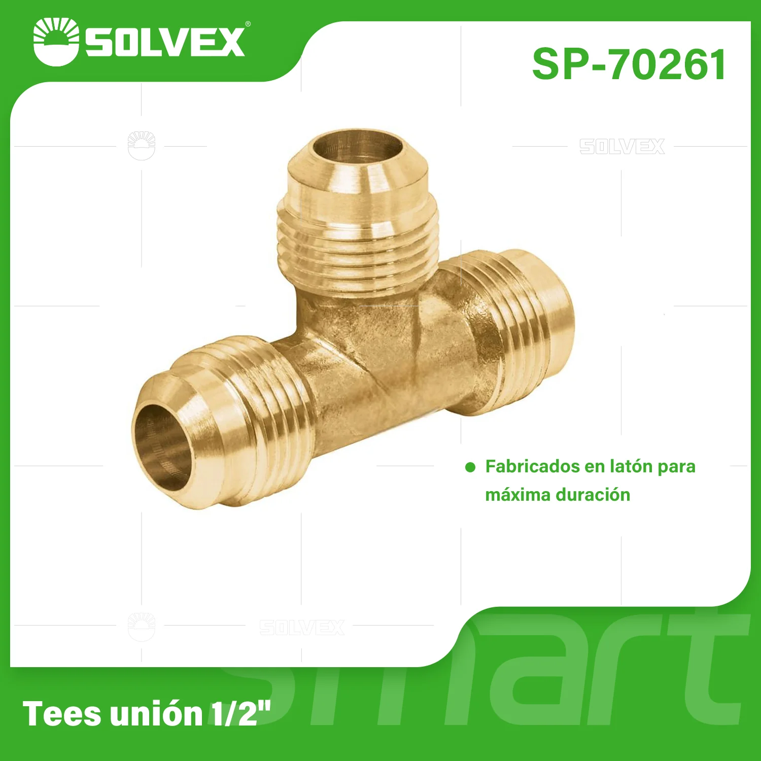 Conectores Tipo T Flare De Latón. Tee Unión De 3 Vías Para Gas Y Plomería. - Image 4