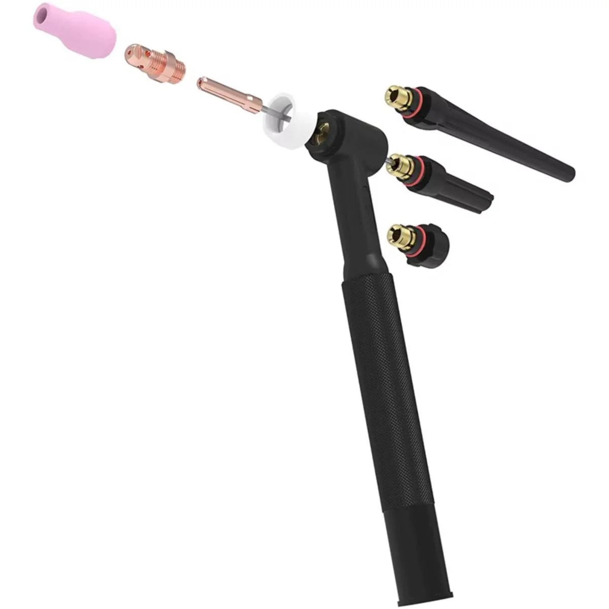 Consumibles Boquillas Para Antorcha TIG WP-17/18/26. (Kit De 71 Piezas). Consumibles De Soldadura En Cobre, Pirex Transparente Y Cerámica. Juego Kit - Image 6