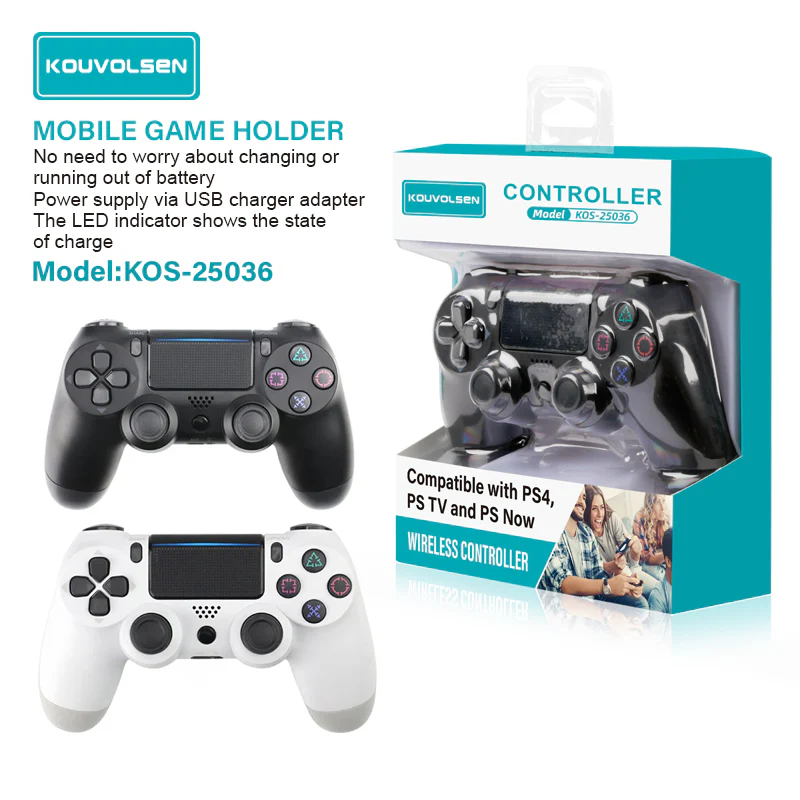 Control PS4 Inalámbrico Recargable USB. Compatible Con PS4, PS TV Y PS Now. Color Negro. - Image 2