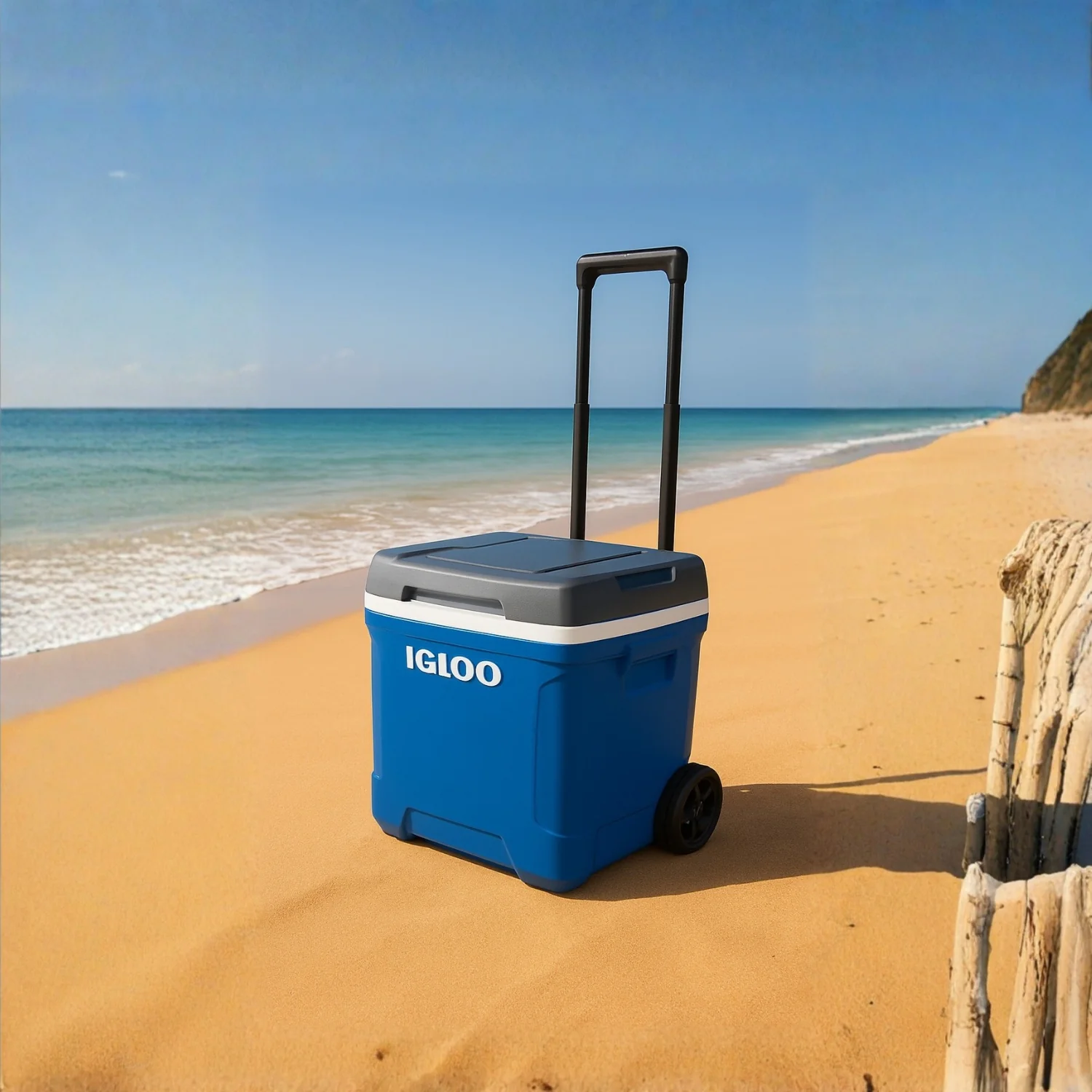 Cooler De 30QT Con Ruedas Igloo Roller Hielera Con Ruedas Para Paseos. - Image 2