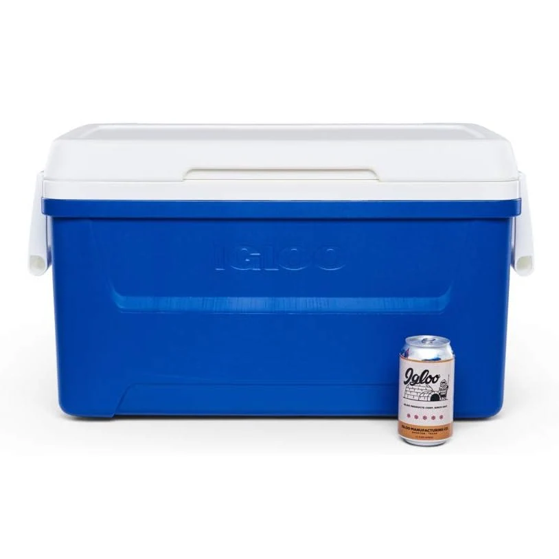 Cooler De 48 QT (45 L) Igloo Laguna Azul Hielera Grande Para Paseos Y Pesca. - Image 3