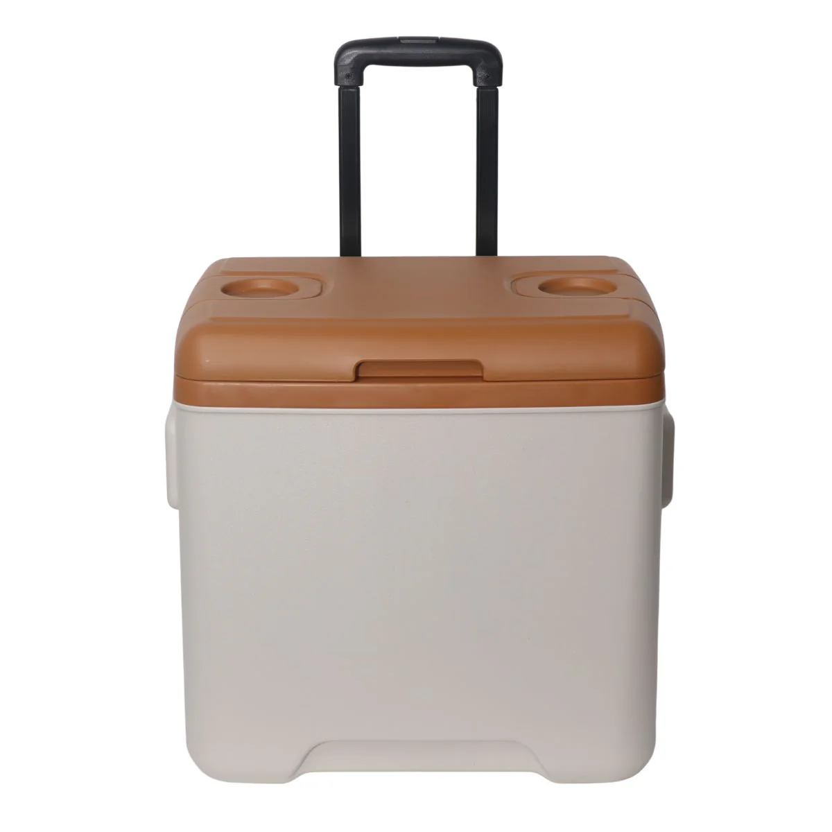 Cooler Portátil 32QT (30L) Con Ruedas Y Asa, Marrón, Aislamiento Térmico 48H Frío Y 12H Calor, Camping Y Picnic. Hielera 46.0Cm×35.6Cm×44.0Cm - Image 2