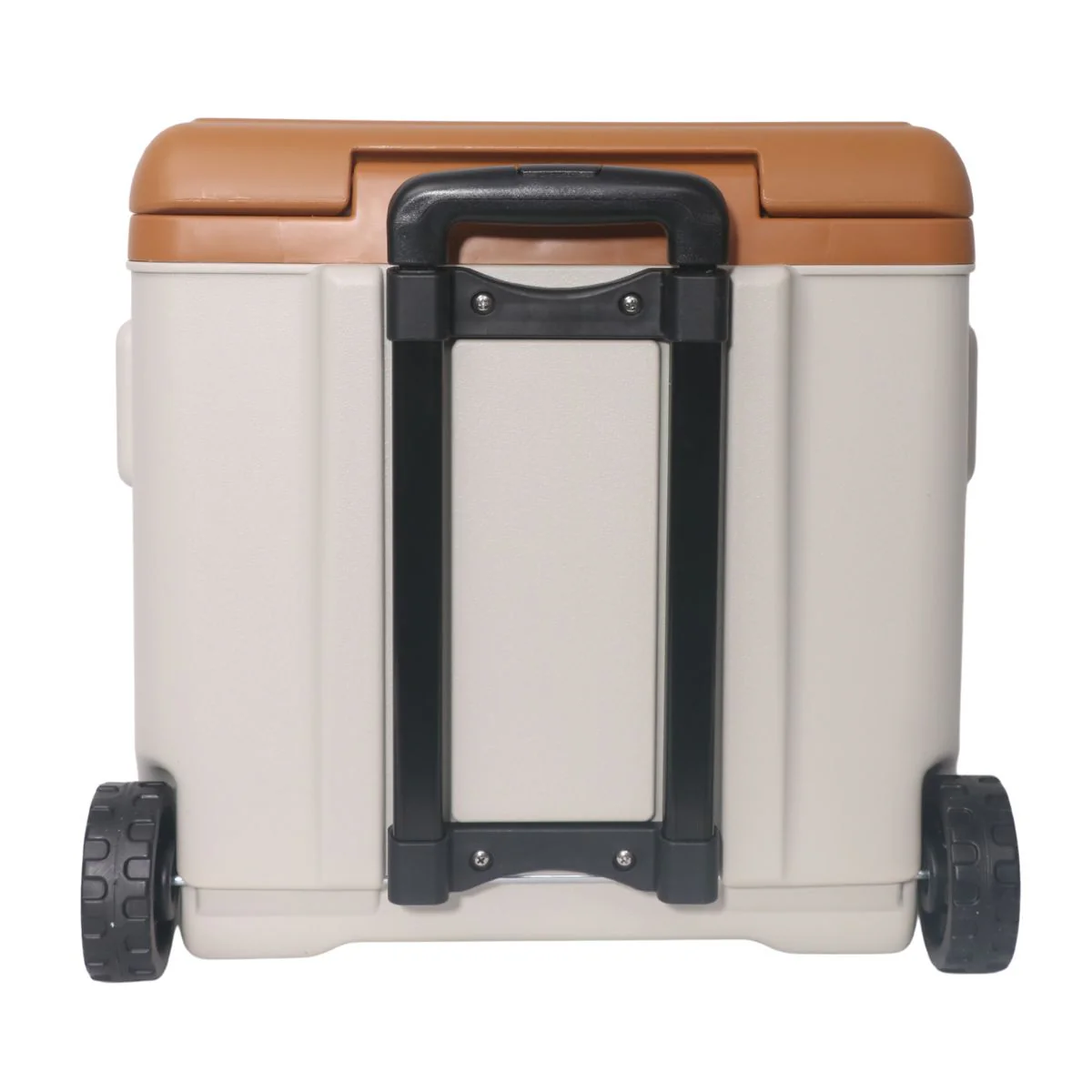Cooler Portátil 32QT (30L) Con Ruedas Y Asa, Marrón, Aislamiento Térmico 48H Frío Y 12H Calor, Camping Y Picnic. Hielera 46.0Cm×35.6Cm×44.0Cm - Image 4