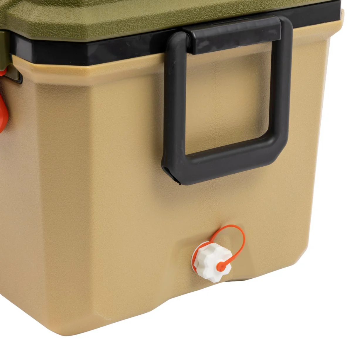 Cooler Portátil 38Qt (36L) (57X37x34cm) Con Drenaje Inferior. Hielera De Alta Capacidad Con Tapa Sellada, Porta Vasos Y Asa De Transporte - Image 4