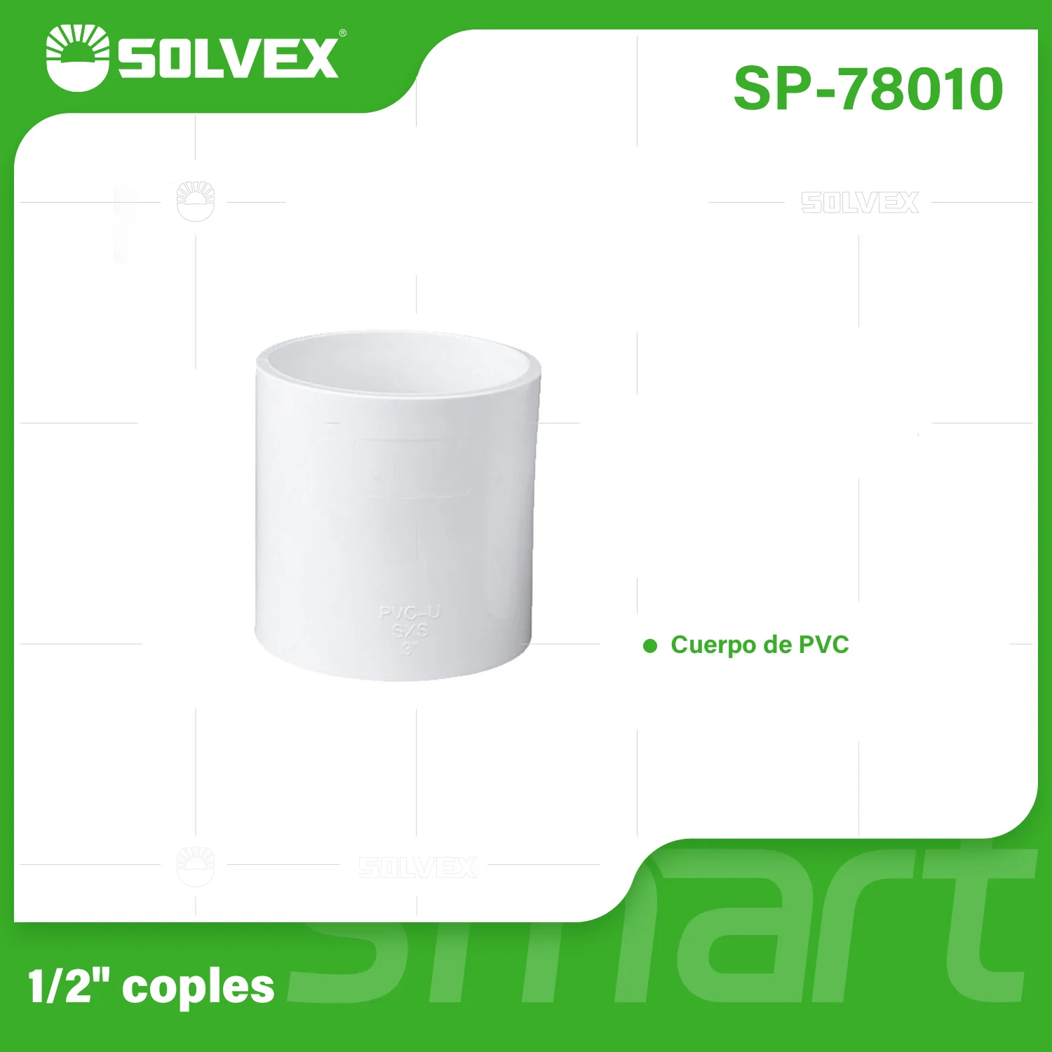 Coples De PVC Para Agua Potable. Unión De Tuberías Resistente. - Image 2