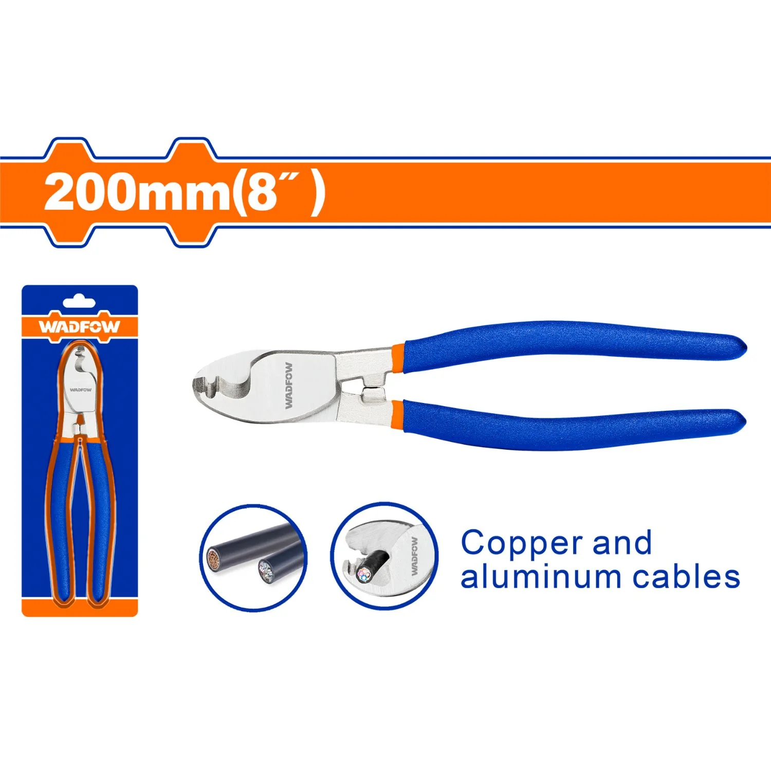 Cortador De Cable 8" Pulido Y Antióxido. Acero Al Carbon. Corta Cobre Y Aluminio. - Image 2