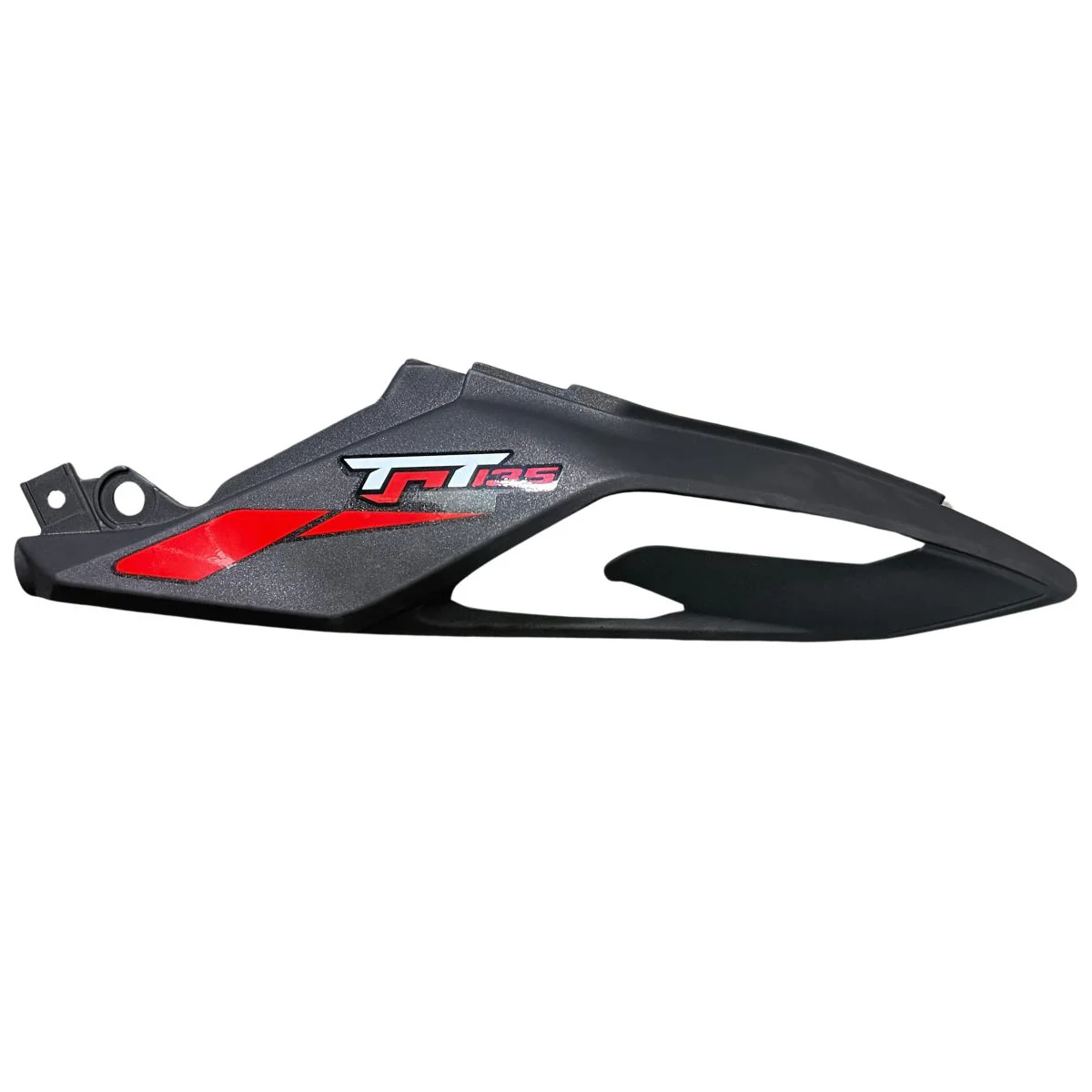 Covertor Trasero Izquierdo Negro Con Calcomanias (TNT135) (CODIGO ANTERIOR MO-REP-65901V02011Z)