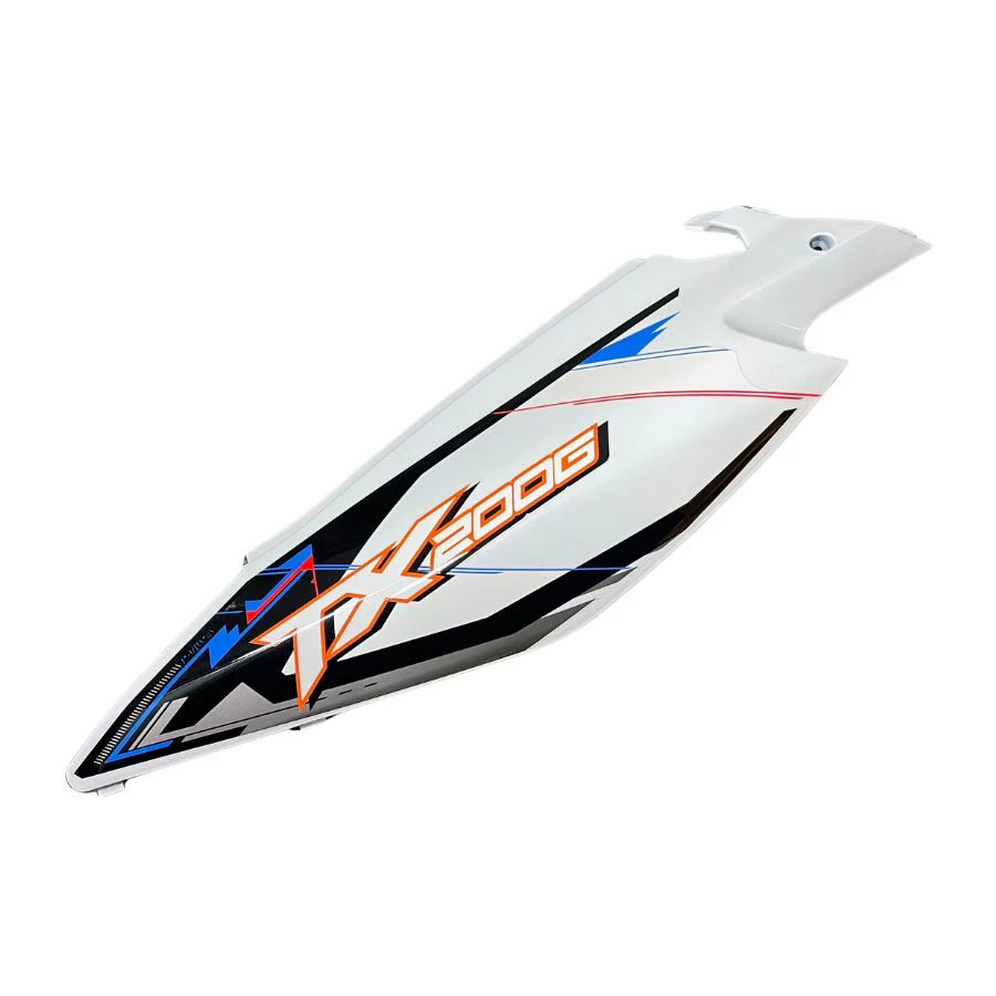 Covertor Trasero Lateral Izquierdo Blanco Con Calcomanias (TX200)