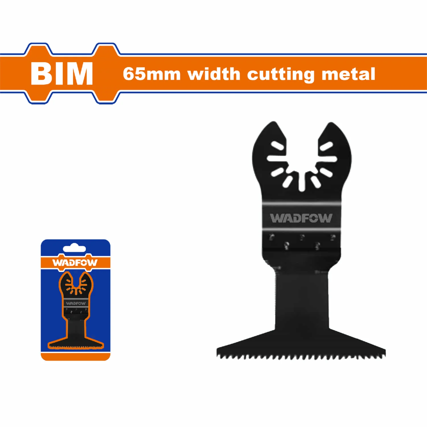 Cuchilla Para Sierra Oscilante De Bi-Metal. 65X40mm. Corte En Metal. Dientes Fresados Y Ondulados.