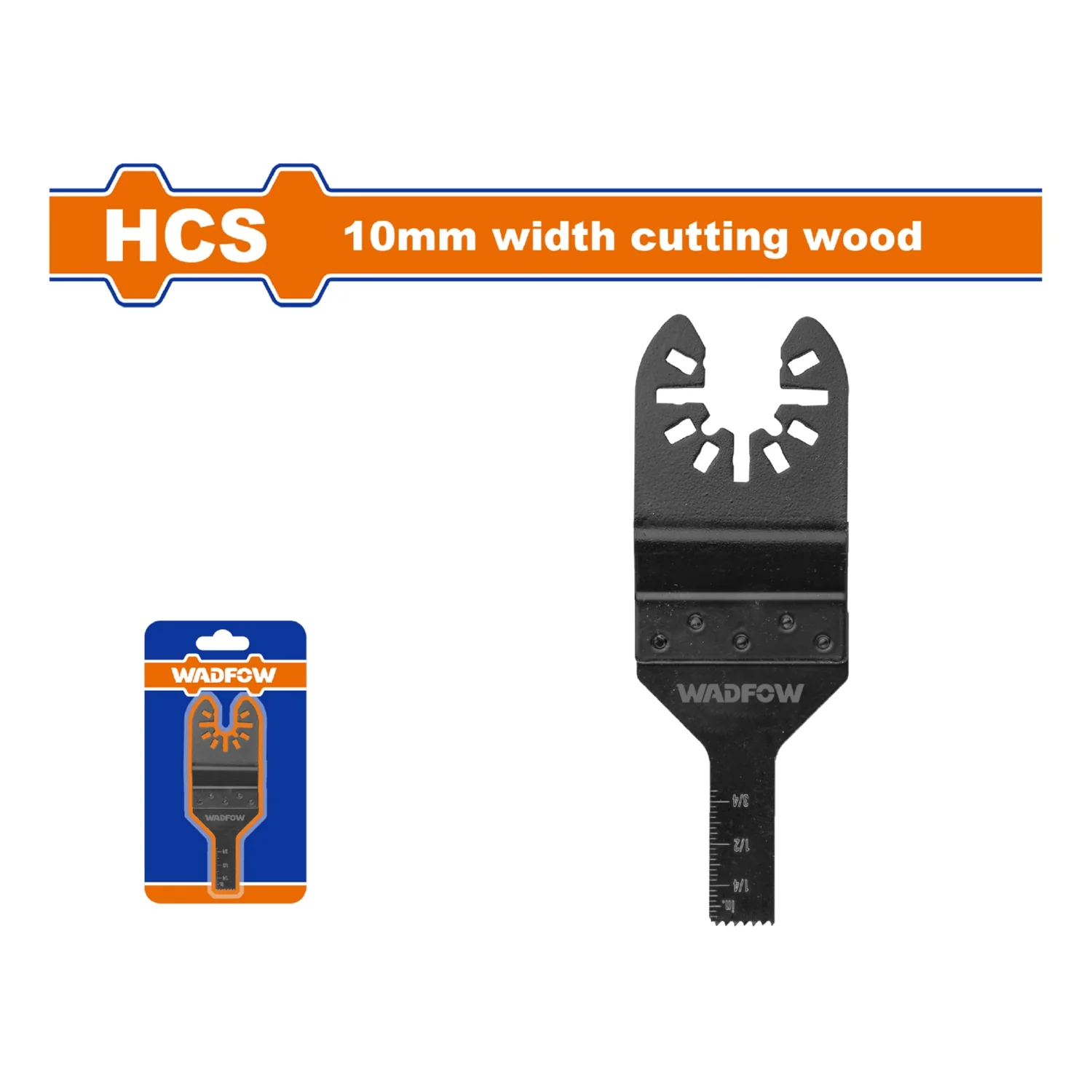 Cuchilla Para Sierra Oscilante De HCS 10X40mm. Corte En Madera. Dientes Fresados. - Image 2