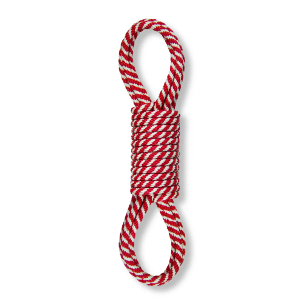 Cuerda Náutica Polipropileno 6Mm X 10M Blanco Rojo. Suave Al Tacto. Soga Mecate - Image 2